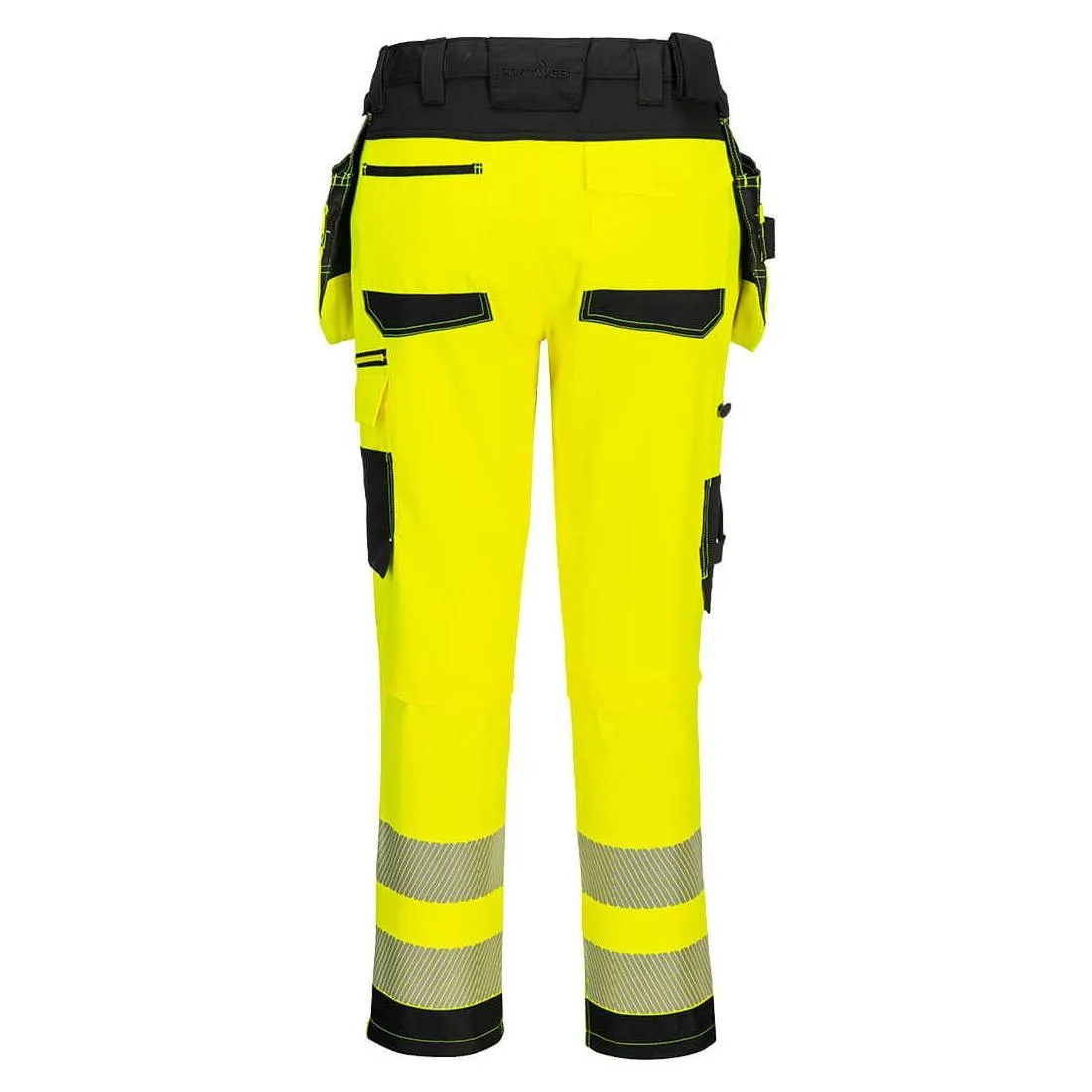 Portwest DX454 Hi-Vis Detachable Holster Pocket Craft Trousers