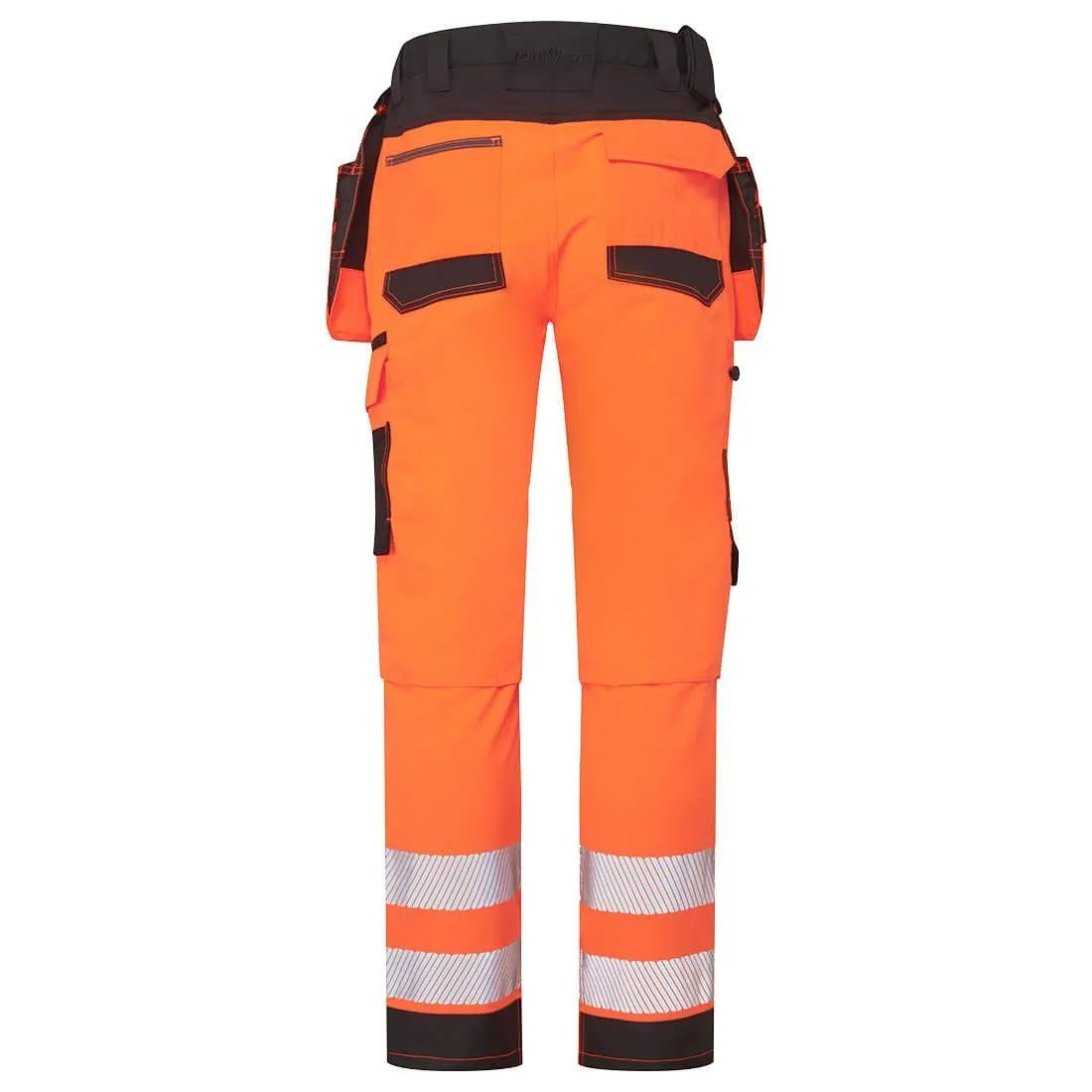 Portwest DX454 Hi-Vis Detachable Holster Pocket Craft Trousers