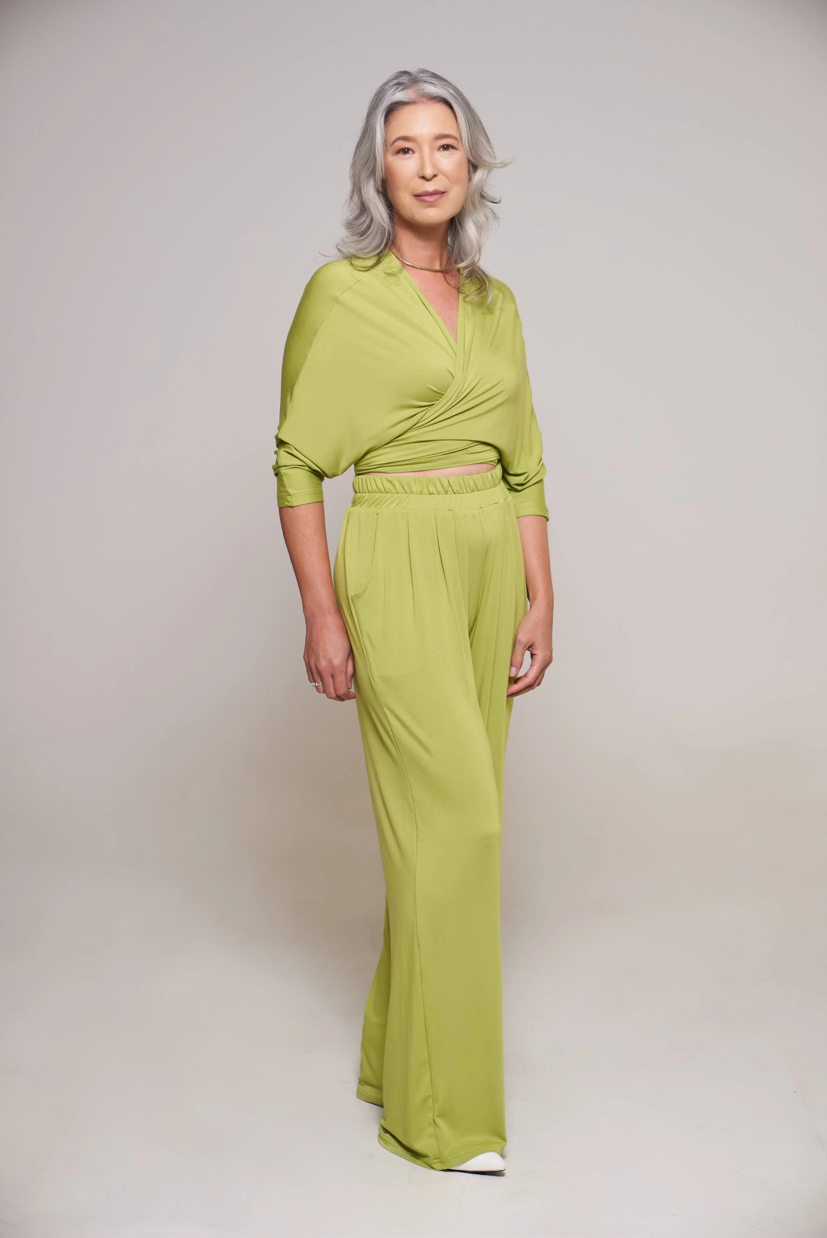 Sasha Set (New Wrap Top & Pants)