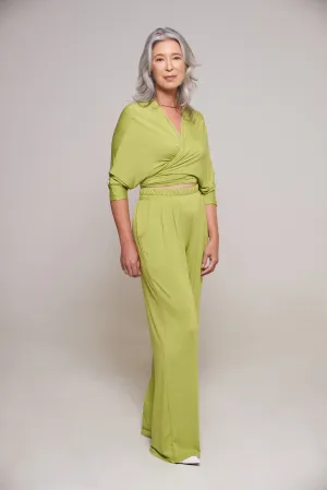 Sasha Set (New Wrap Top & Pants)