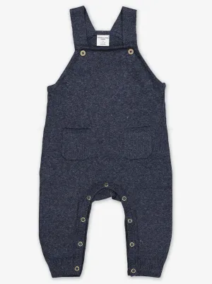 Soft Knit Baby Dungarees