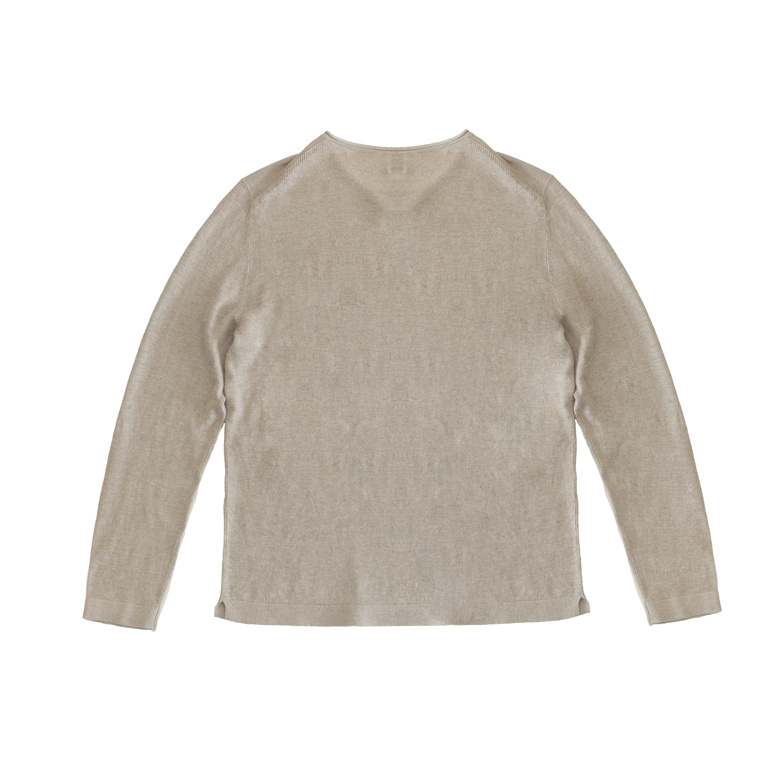 Taupe Linen Sweater