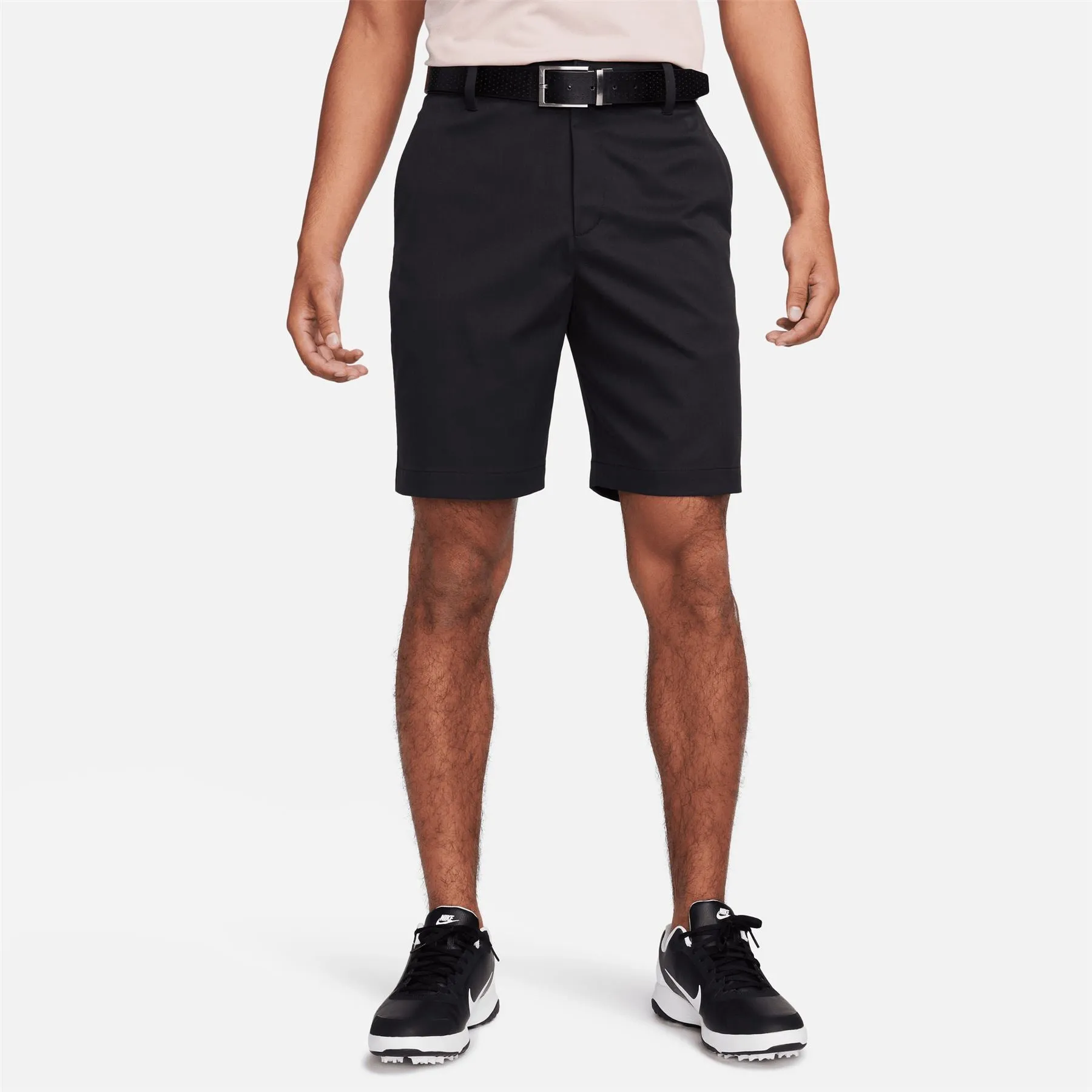 Tour 8 Inch Chino Golf Shorts Black/Black - AW24