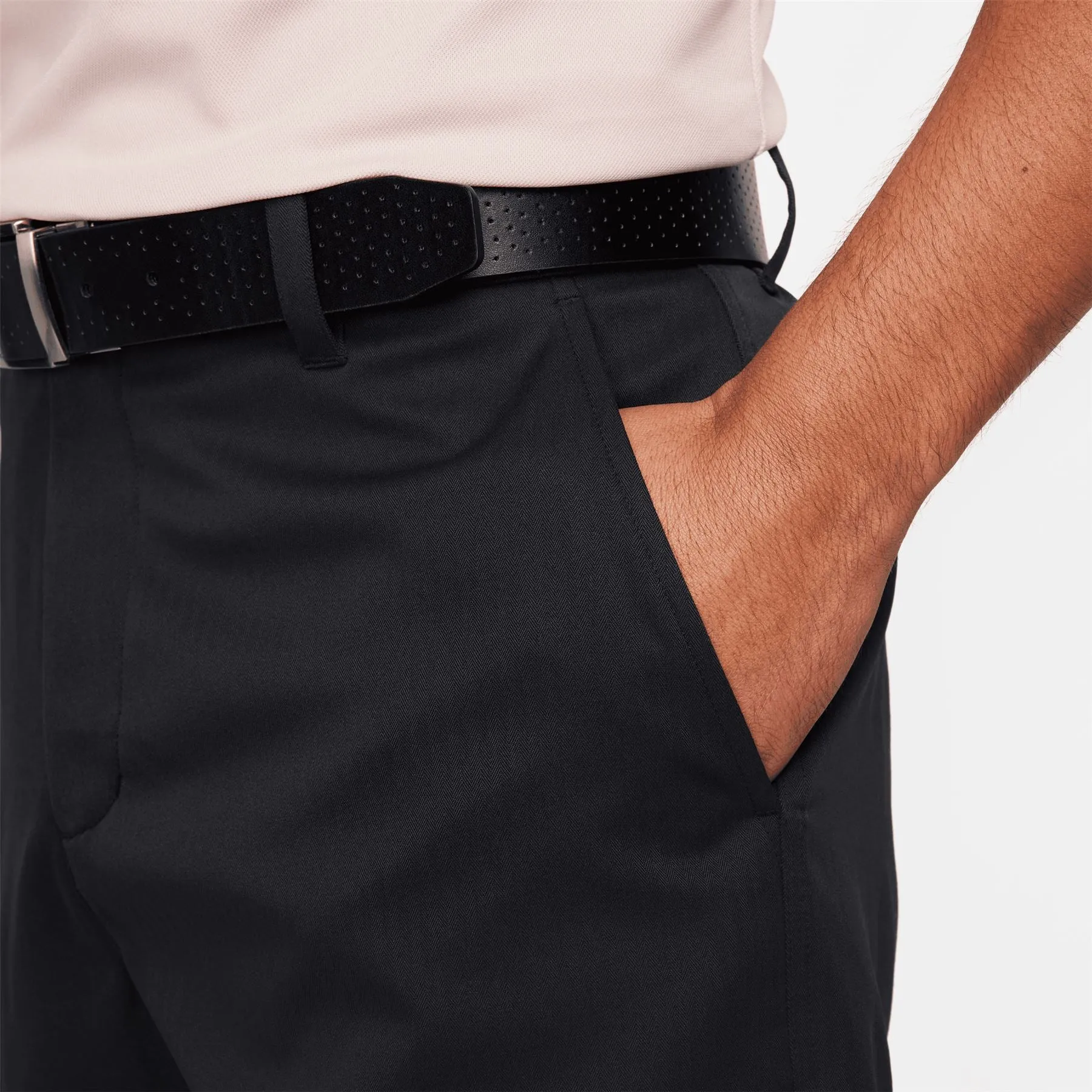 Tour 8 Inch Chino Golf Shorts Black/Black - AW24