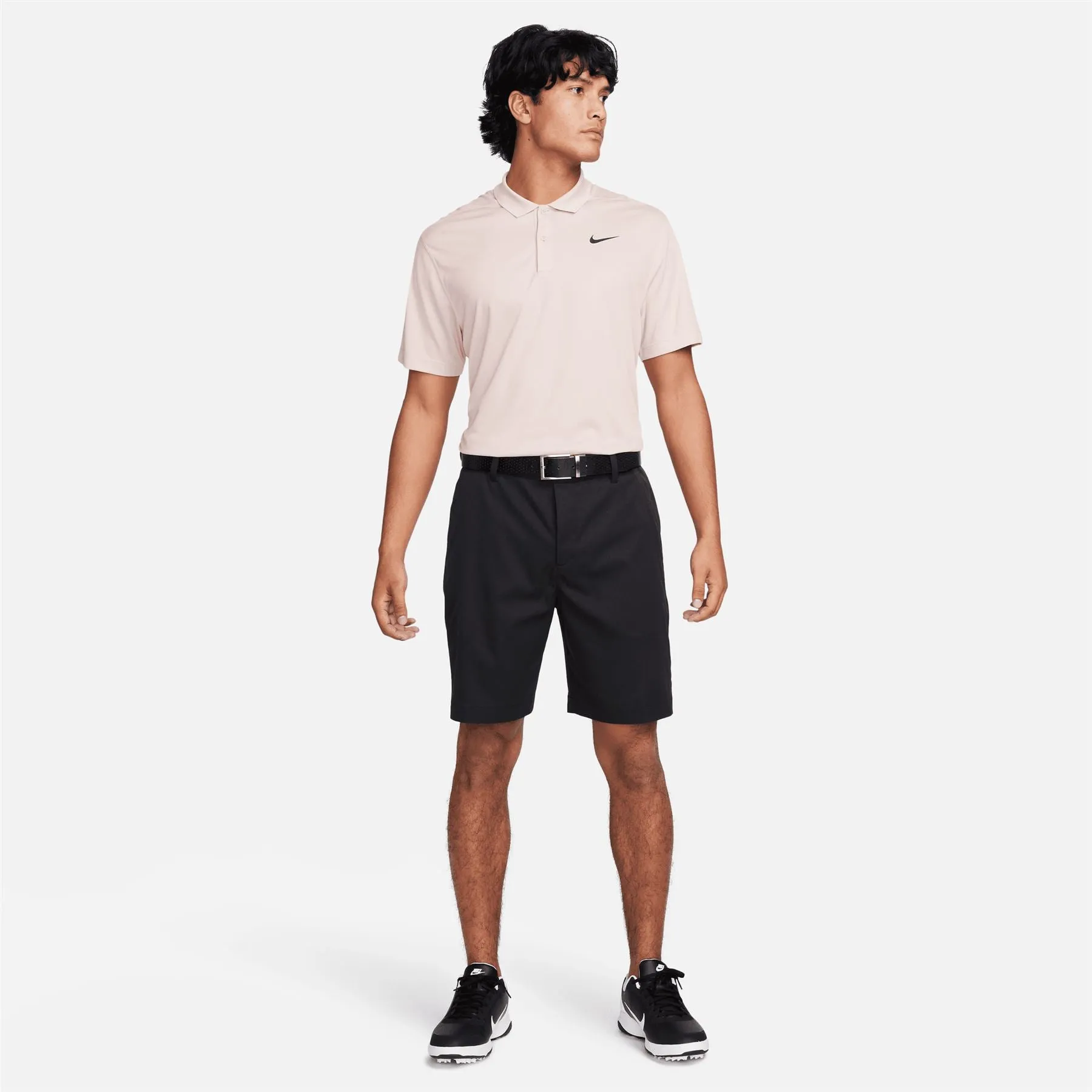 Tour 8 Inch Chino Golf Shorts Black/Black - AW24