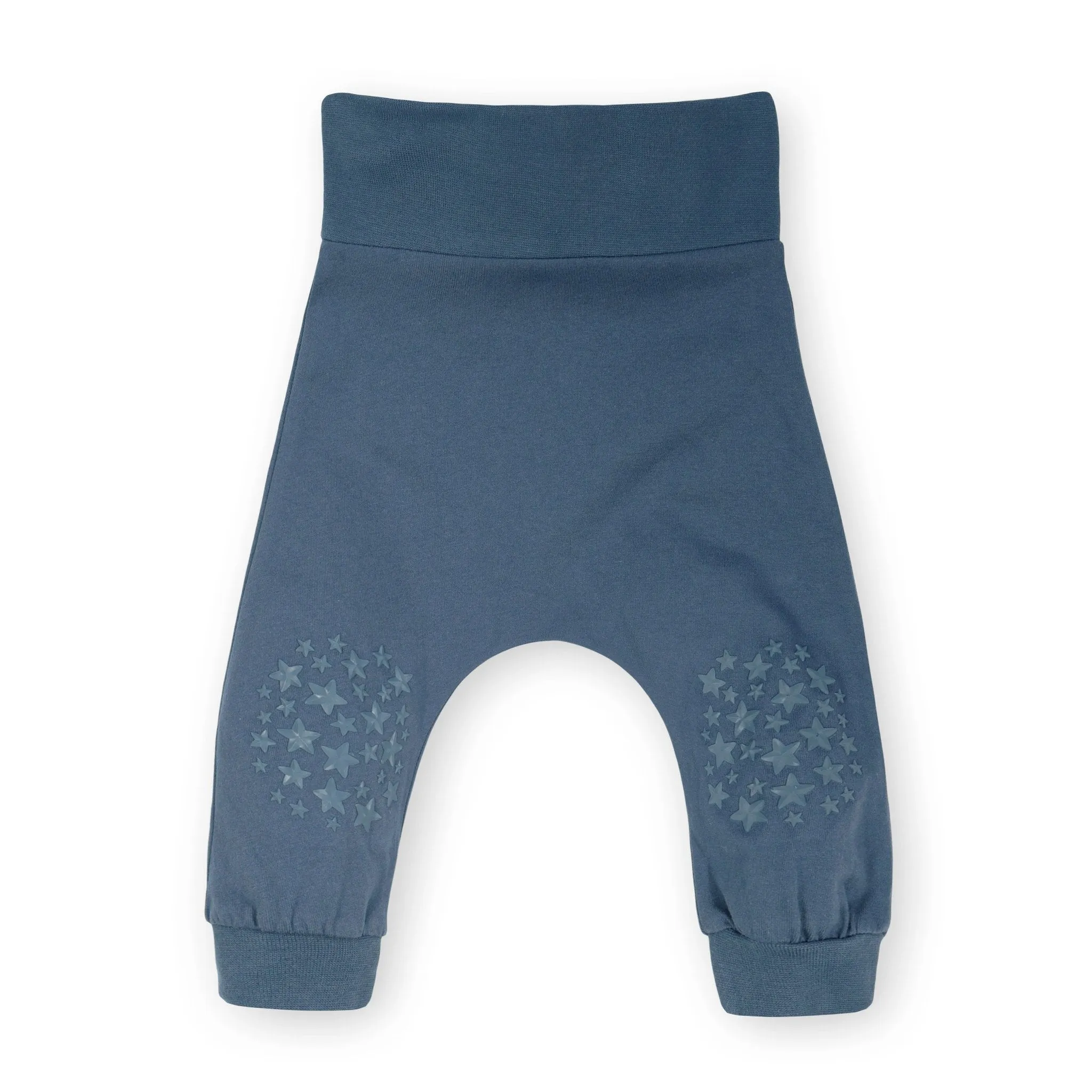 Washed Navy Crawling Harem Pant in 100% Organic Cotton