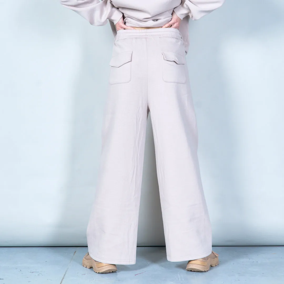 Wide-leg lounge pants with drawstring wholesale
