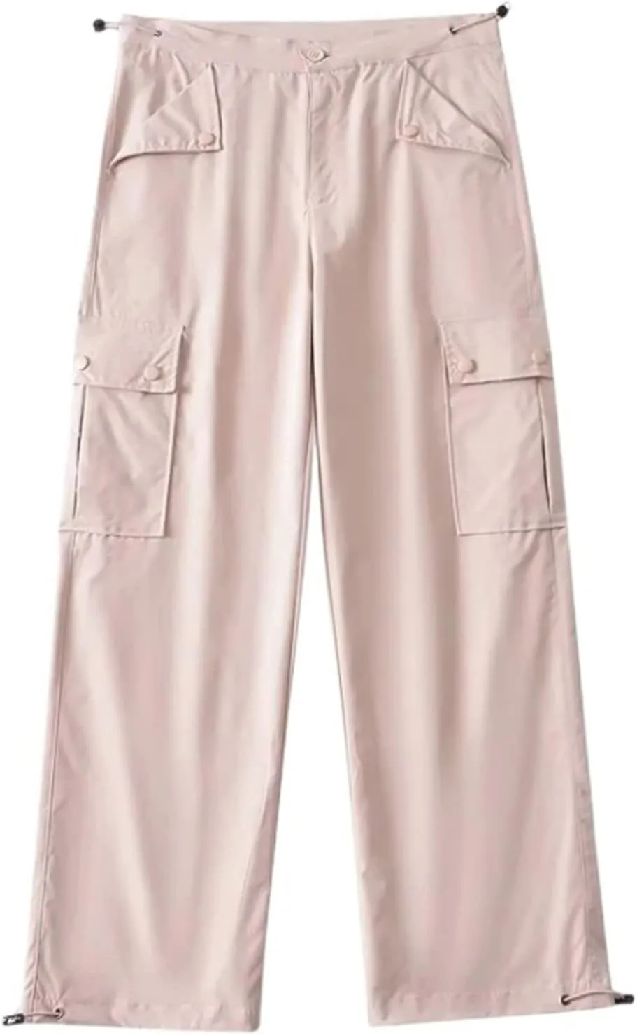 Women's Trendy Casual Yoga Sweat Pants Loose Fit Parachute Palazzo Gaucho Sweatpants Bell Bottom Sporty Pajama