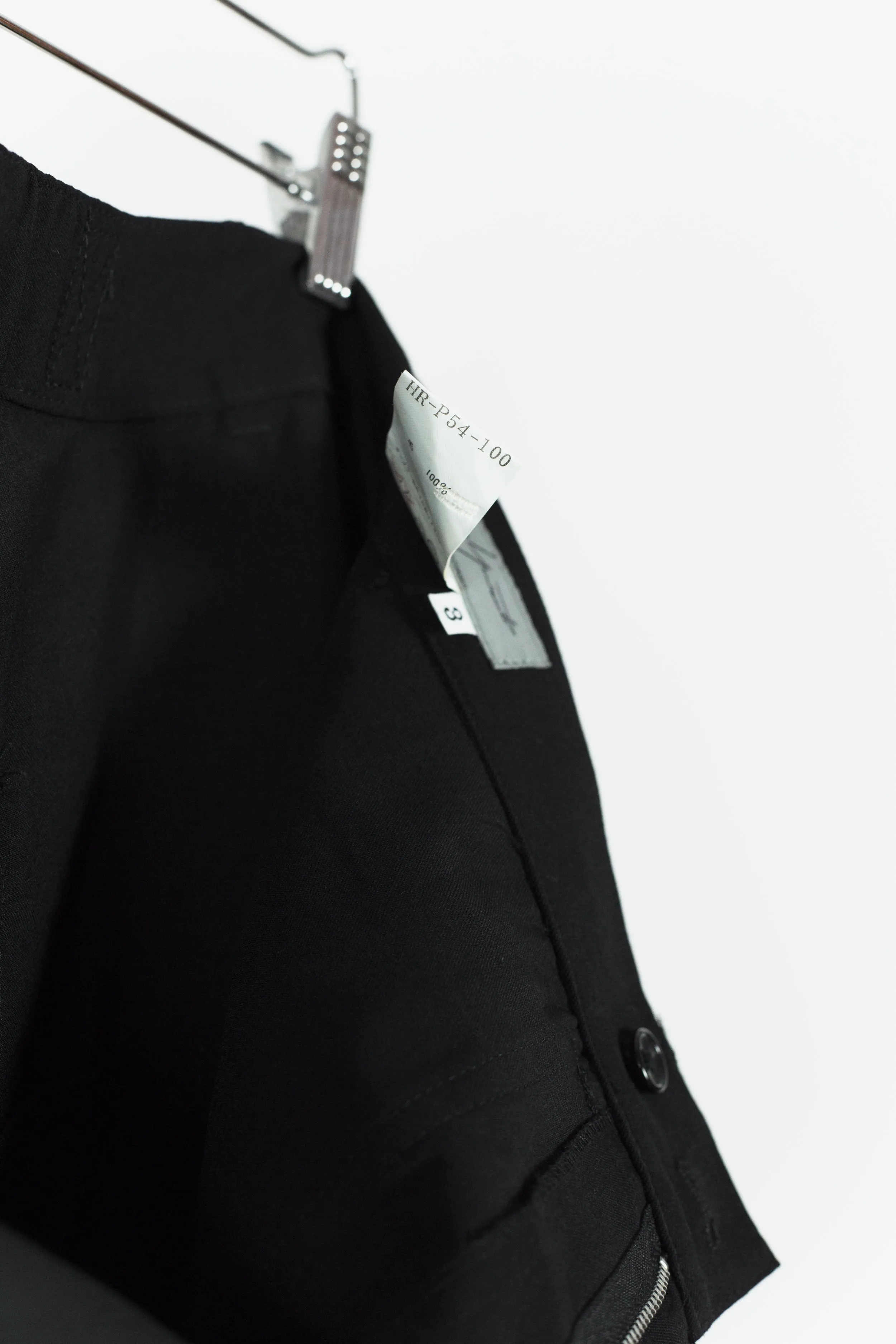 Yohji Yamamoto Pour Homme SS06 Multi-zip Gabardine Cargo Trouser