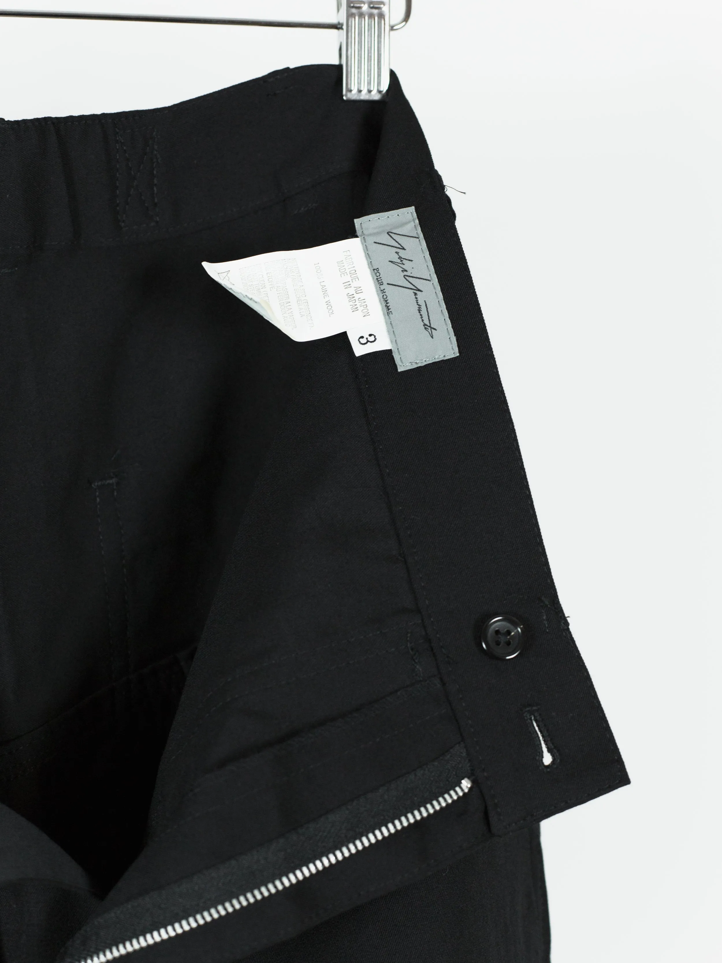 Yohji Yamamoto Pour Homme SS06 Multi-zip Gabardine Cargo Trouser